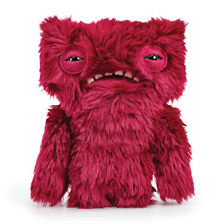 Fuggler 22cm Funny Ugly Monster – Wide Eyed Weirdo Red Furry from The Entertainer