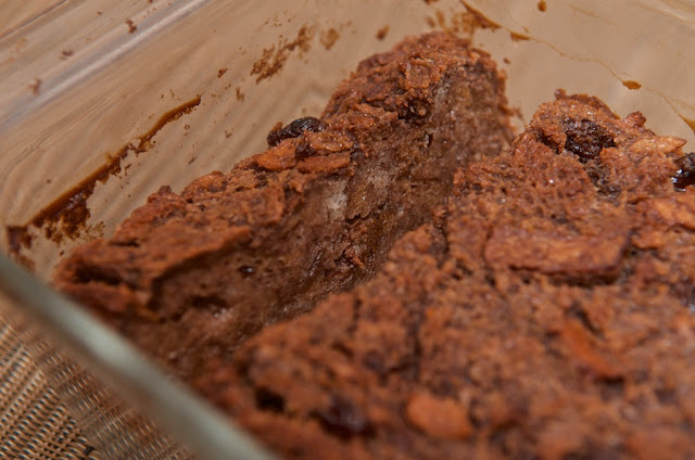 Pudding au chocolat - Chocolate pudding - whisky - dessert - chocolate - cacao - cocoa - breakfast - food - cooking -cook - cuisine - Cacao Van Houten - bread - bread cake - Pain