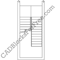 Free AutoCAD Blocks Stairs