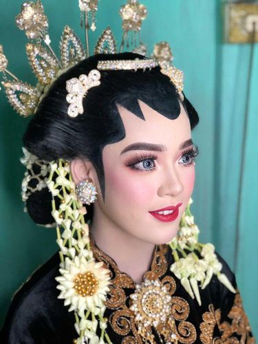 Viral pengantin yang viral di TikTok.Viral pengantin yang viral di TikTok