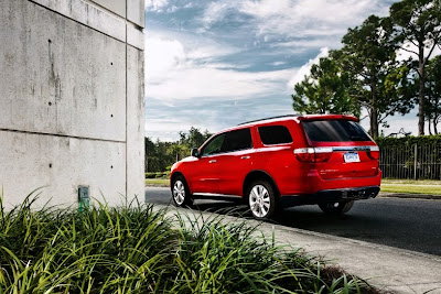 2011 Dodge Durango Rear Angle View