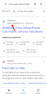 free call India website