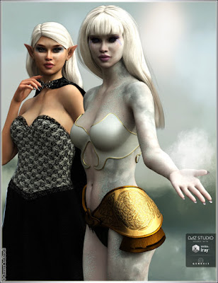 EJ Aura And Air Goddess For Genesis 3 Female