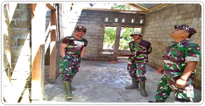 Dandim 0311/Pessel Cek TMMD/N ke-103