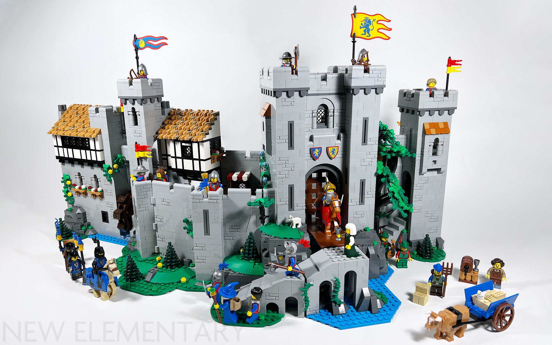ødelagte Spiller skak fængelsflugt New Elementary: LEGO® parts, sets and techniques: Castle