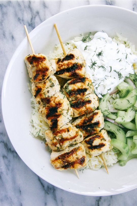 Do Yourself a Favor and Make This Grilled Chicken Kebab Bowl — Delicious Links