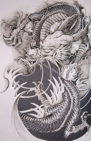 chinese dragon tattoo meaning. tattoo designs dragon.