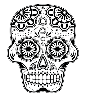 sugar skull, tattoo, tattoos