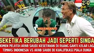 Dibantai Timnas Indonesia 2-0, Pelatih Arab Saudi Ngamuk di Ruang Ganti, Nih Bocorannya