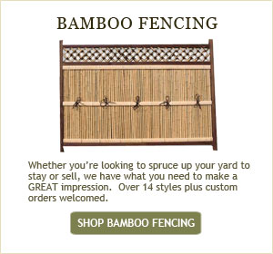 Bamboo And Rattan Fence2