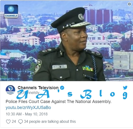 Police drags Senate to court over IG invitation, gives reasons why he can't be invited again