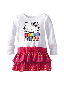 MyHabit: Up to 60% off Hello Kitty Girls: Long Sleeve Dress