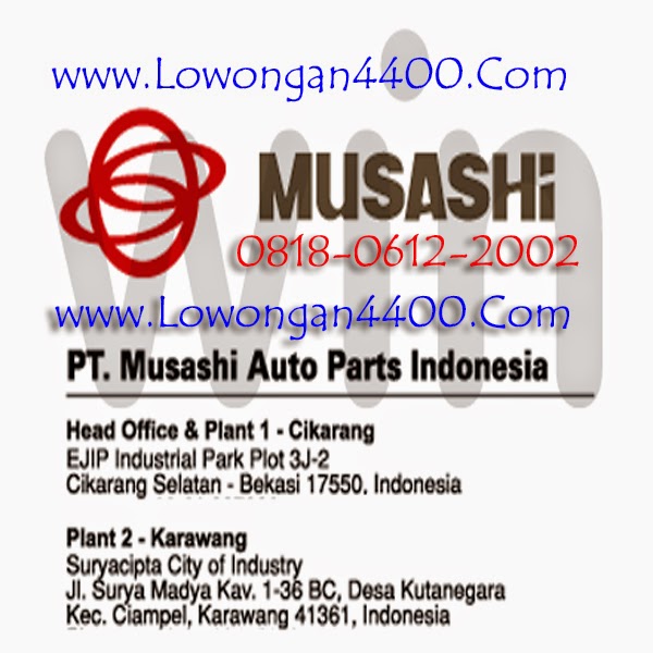 PT Musashi Auto Parts Indonesia Ejip Cikarang Dan Karawang 