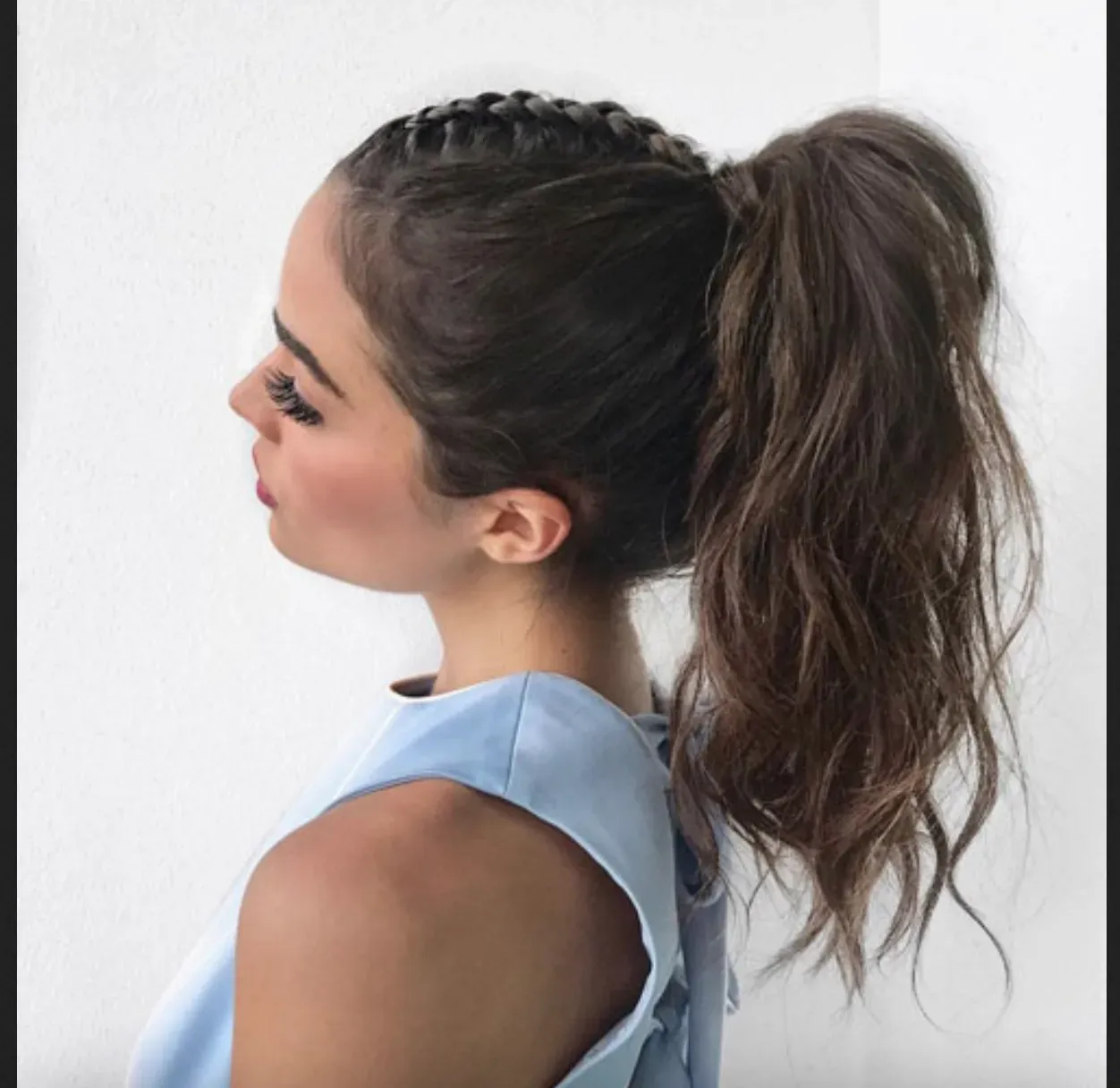 cute messy ponytail hairstyles