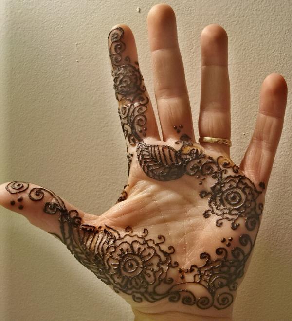 Henna Tattoos on Hands