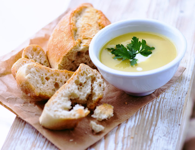 Sopa Cremosa de Batatas