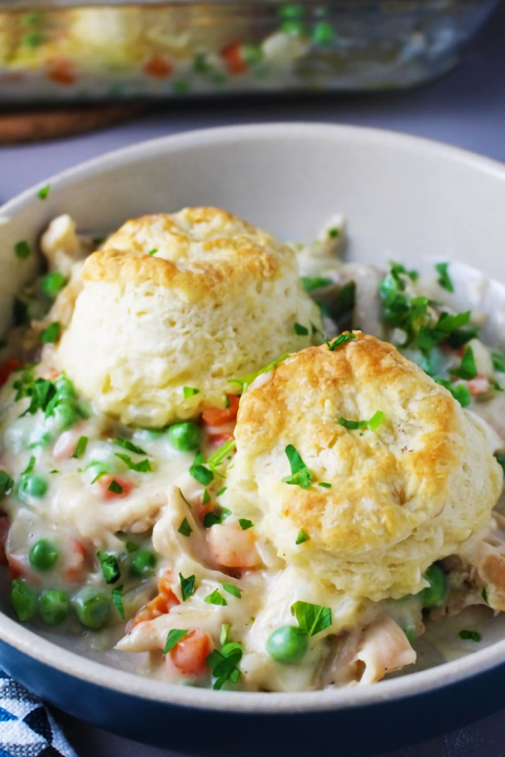 Easy Biscuit and Chicken Casserole