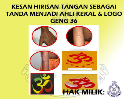 lambang tatu kumpulan haram, lambang tatu geng kongsi gelap, lambang tatu geng 08, geng 04, geng 08, lambang tatu, tatu kumpulan kongsi gelap malaysia
