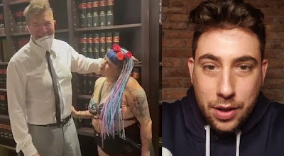 La Chabona junto a Tincho Lema: Haría un trío con Burlando y Barbie. Burlando alto pedazo tiene, no sabés. 