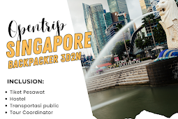 Opentrip 3D2N Singapore Backpacker 