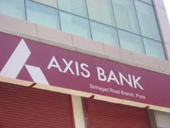 Axis Bank ATM center in Jaipur.