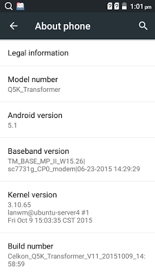 Cenkon Q5k  Transformer Firmware