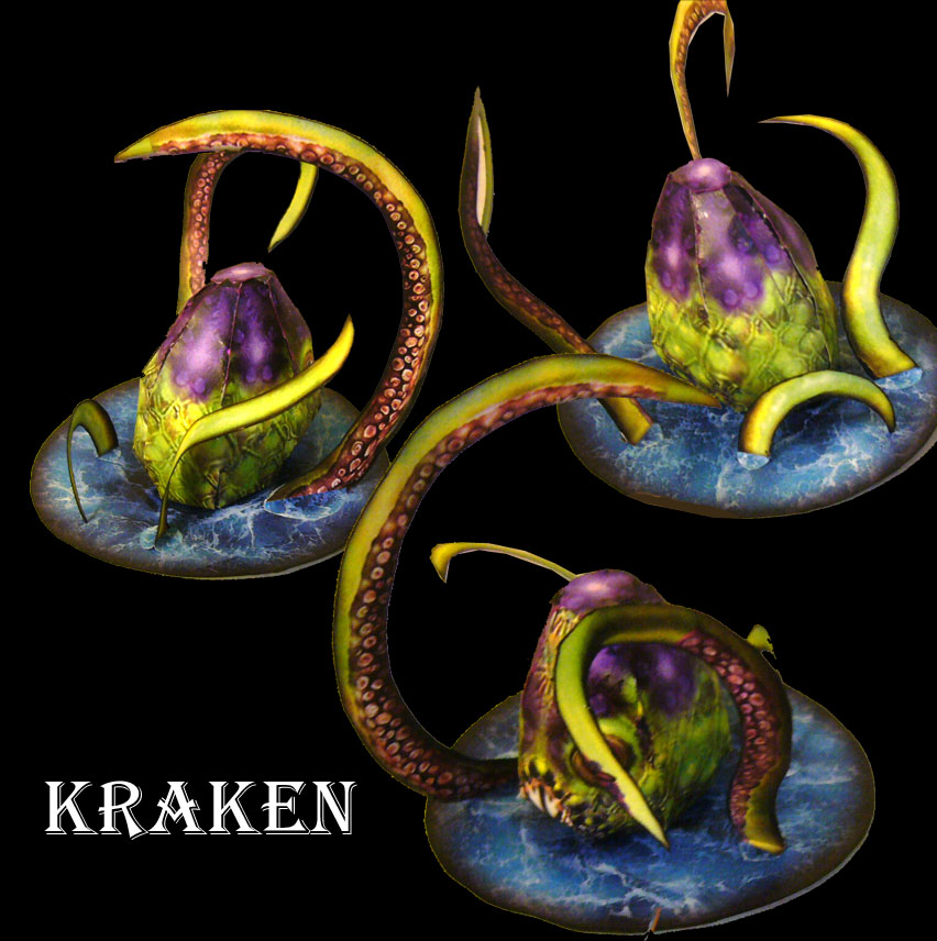 Kraken Papercraft