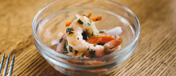 Speedy Shrimp "Ceviche"