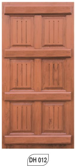 Teak wood door