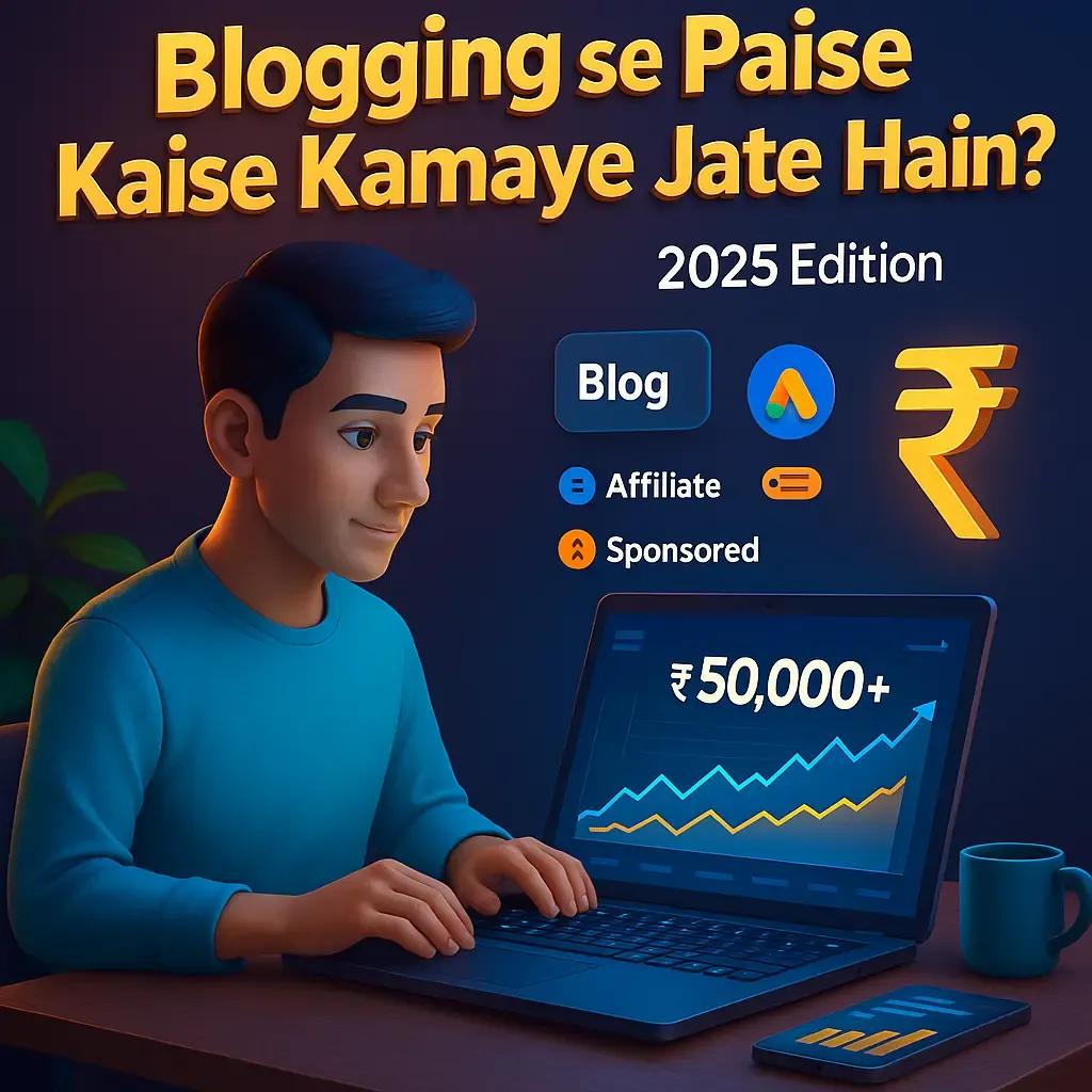 Earn Money From Blog in 2025 Blog Se Paise Kaise Kamaye - Full Guide 2025