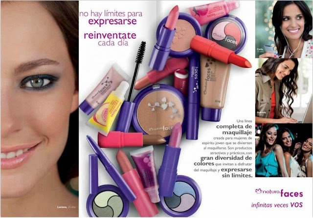 Tendencias en makeup verano 2012, de la línea Natura Faces / Hermosos colores!!!