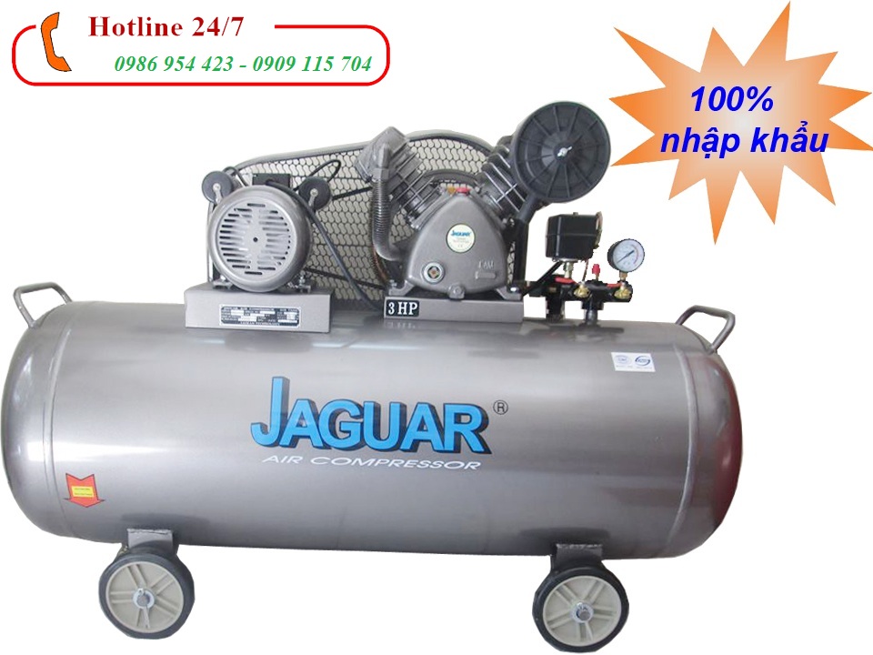 Máy nén khí piston jaguar 3HP HEV70H200 dung tích 200L