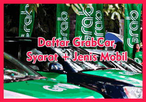 syarat daftar grabcar 2019