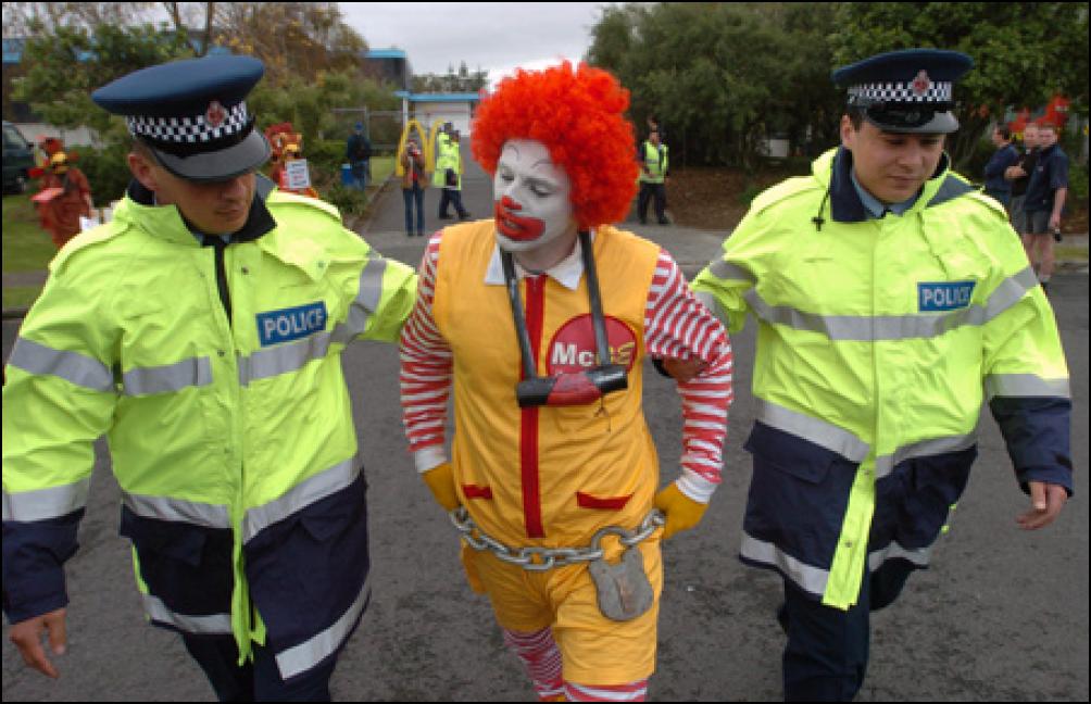 Poor Ronald McDonald