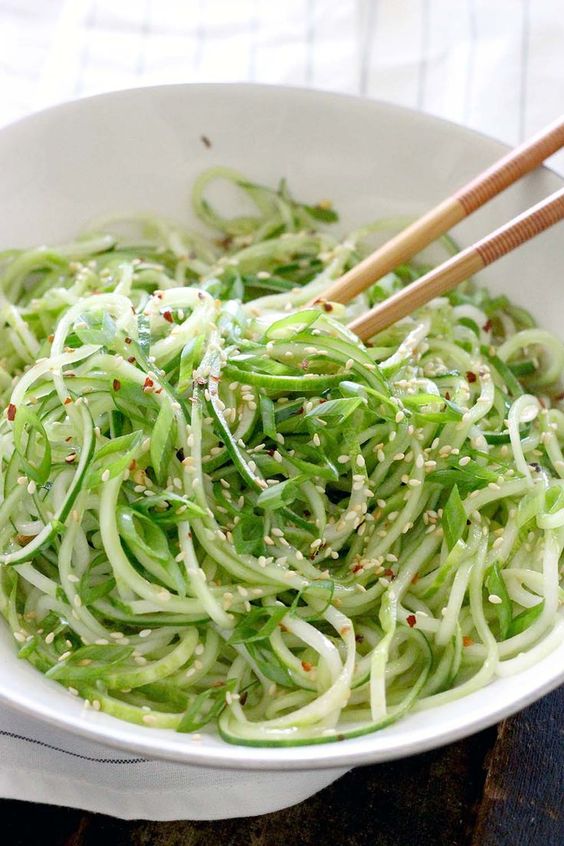 A five minute, five ingredient cucumber salad BURSTING with sweet, tangy, umami flavor. Paleo, healthy, and low carb!