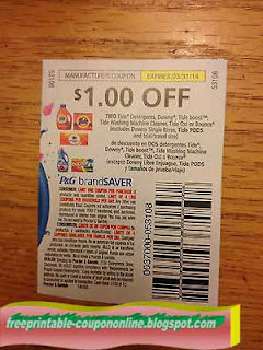 Free Printable Tide Coupons