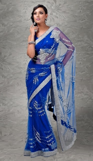 Indian-Party-Wear-Saree