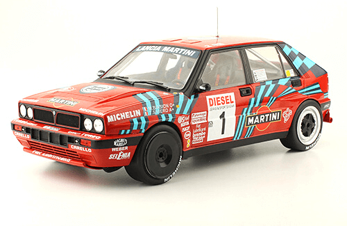 les plus grandes voitures de rallye 1:18, Lancia Delta Integrale 16V 1989 1:18 Miki Biasion