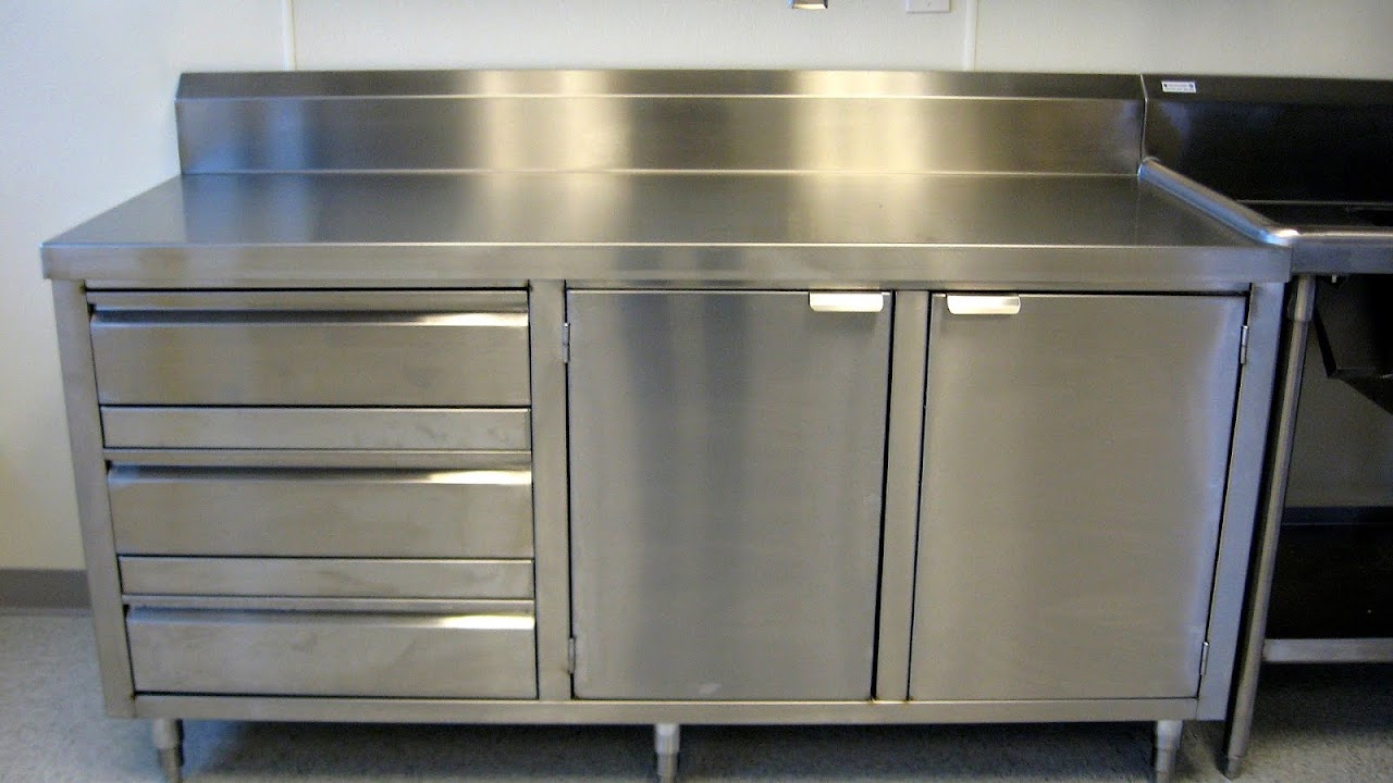 Stainless Steel Commercial Kitchen Cabinets