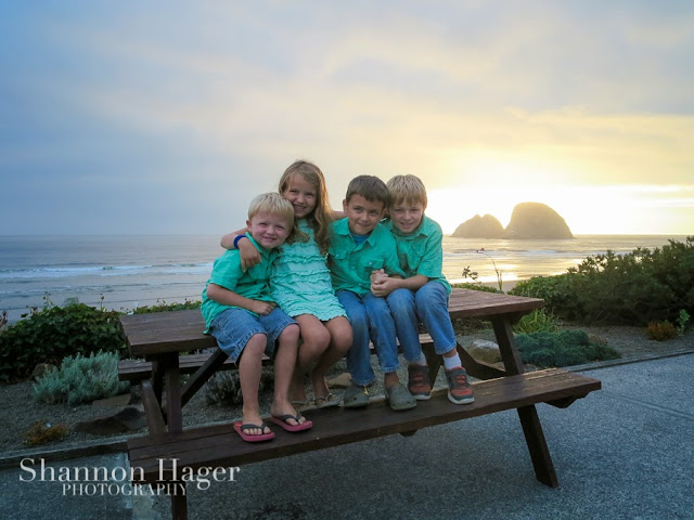 Shannon Hager Photography, Sunset Portraits, Oregon Coast, Chilren's Photographer