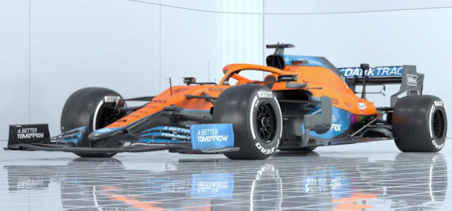 McLaren bolid Formula 1 sezon 2021
