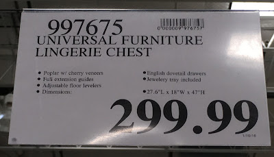 Deal for the Universal Broadmoore Lingerie Chest at Costco