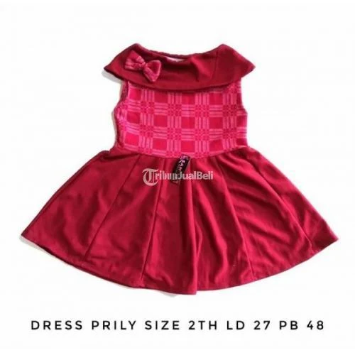 Baju Anak Perempuan Dress Murah Bahan Scuba Banyak Model - Model baju anak perempuan