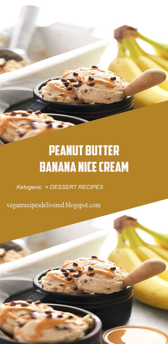 This peanut butter banana nice cream is a healthy way to make ice cream at home. Plus, it's vegan, gluten-free, and refined sugar-free! #vegan #glutenfree #recipevideo