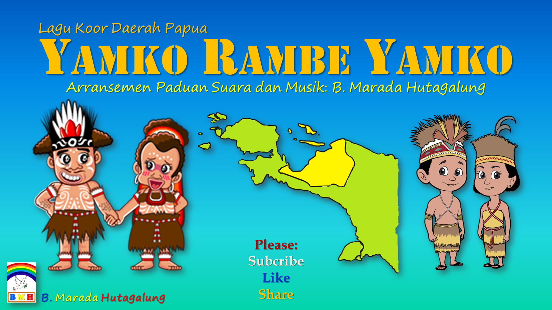 Yamko Rambe Yamko (Versi Koor SATB) - Senandung Kehidupan
