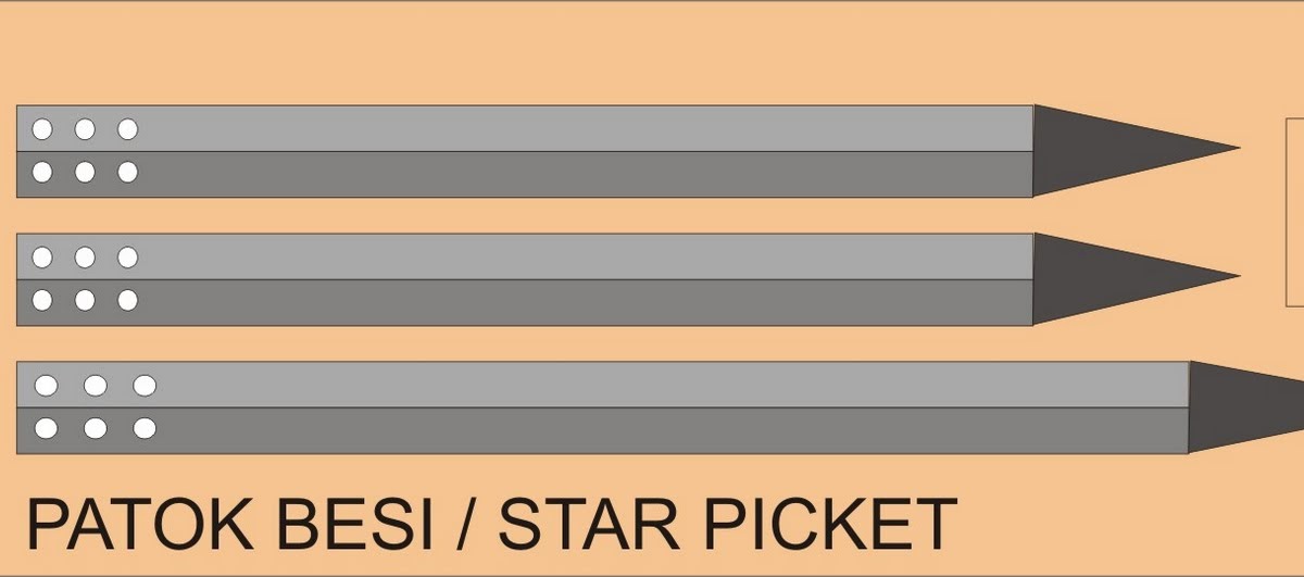 CV Purindoson PATOK BESI  STAR PICKET 