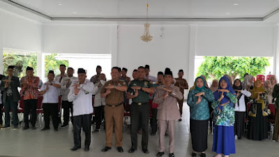 Pelepasan Kafilah Musabaqoh Tilawatil Qur'an (MTQ) Kabupaten Tulang Bawang Barat Menuju MTQ Tingkat Provinsi Lampung 2023