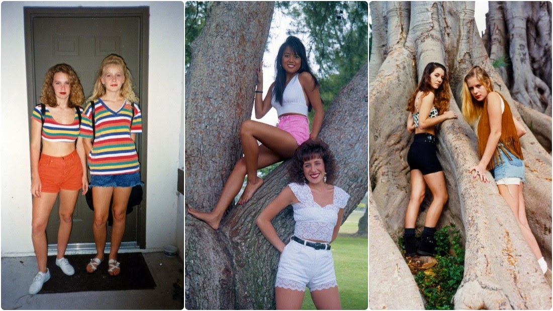 30 Found Photos Show Fashion Styles of Young Women in the 1990s ...