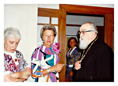 Olga Licin, Natalie Vasilev, Roman Sturmer, and Elena Vasilev at 2678 McAllister Street in San Francisco