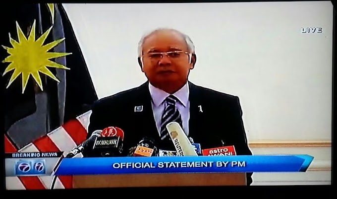 We Salute You PM @NajibRazak #MH17 #PrayForMH17